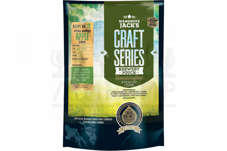 Сидровый экстракт Mangrove Jack's Craft Series "Dry Hopped Apple Cider", 2,4 кг